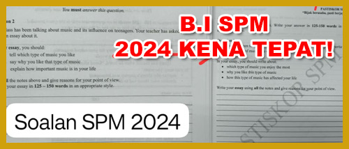 Bahasa Inggeris 2024 Kena Tepat