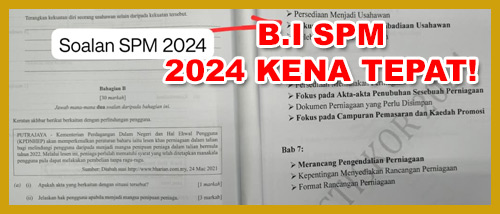 Bahasa Inggeris 2024 Kena Tepat