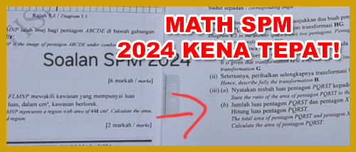 Matematik 2024 Kena Tepat