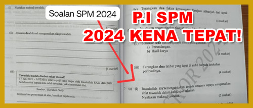 Pendidikan Islam 2024 Kena Tepat