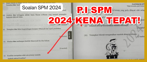 Pendidikan Islam 2024 Kena Tepat