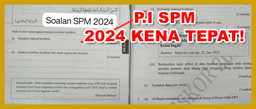 Pendidikan Islam 2024 Kena Tepat