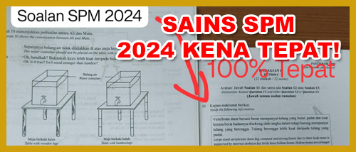 Sains 2024 Kena Tepat