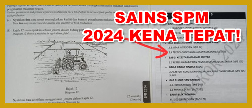 Sains 2024 Kena Tepat