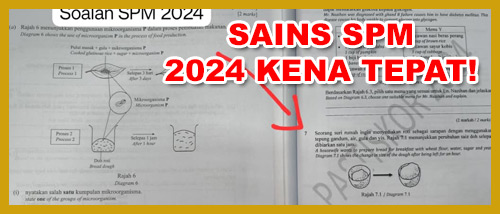 Sains 2024 Kena Tepat