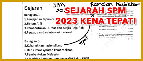 Sejarah Kena Tepat