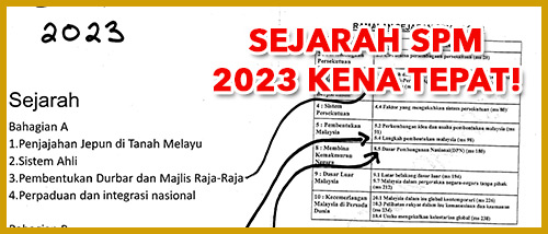 Sejarah Kena Tepat