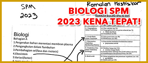 Biologi Kena Tepat