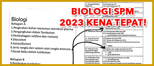 Biologi Kena Tepat
