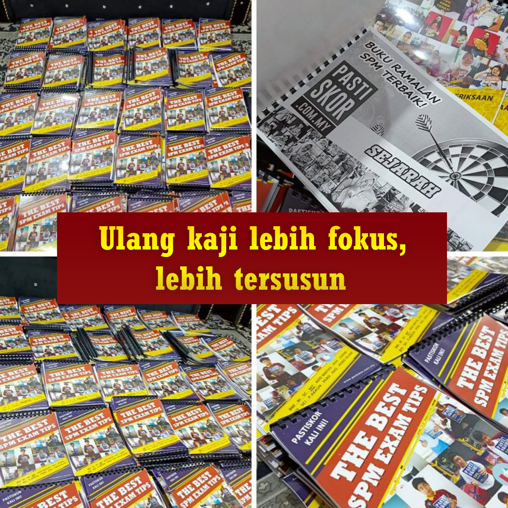 Pelajar menggunakan buku PastiSkor sejak 2009
