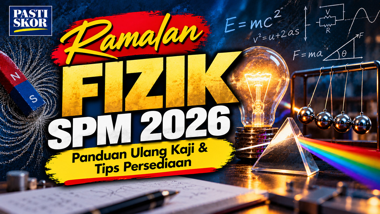 Ramalan Fizik SPM 2026 - Panduan Ulang Kaji dan Tips Persediaan