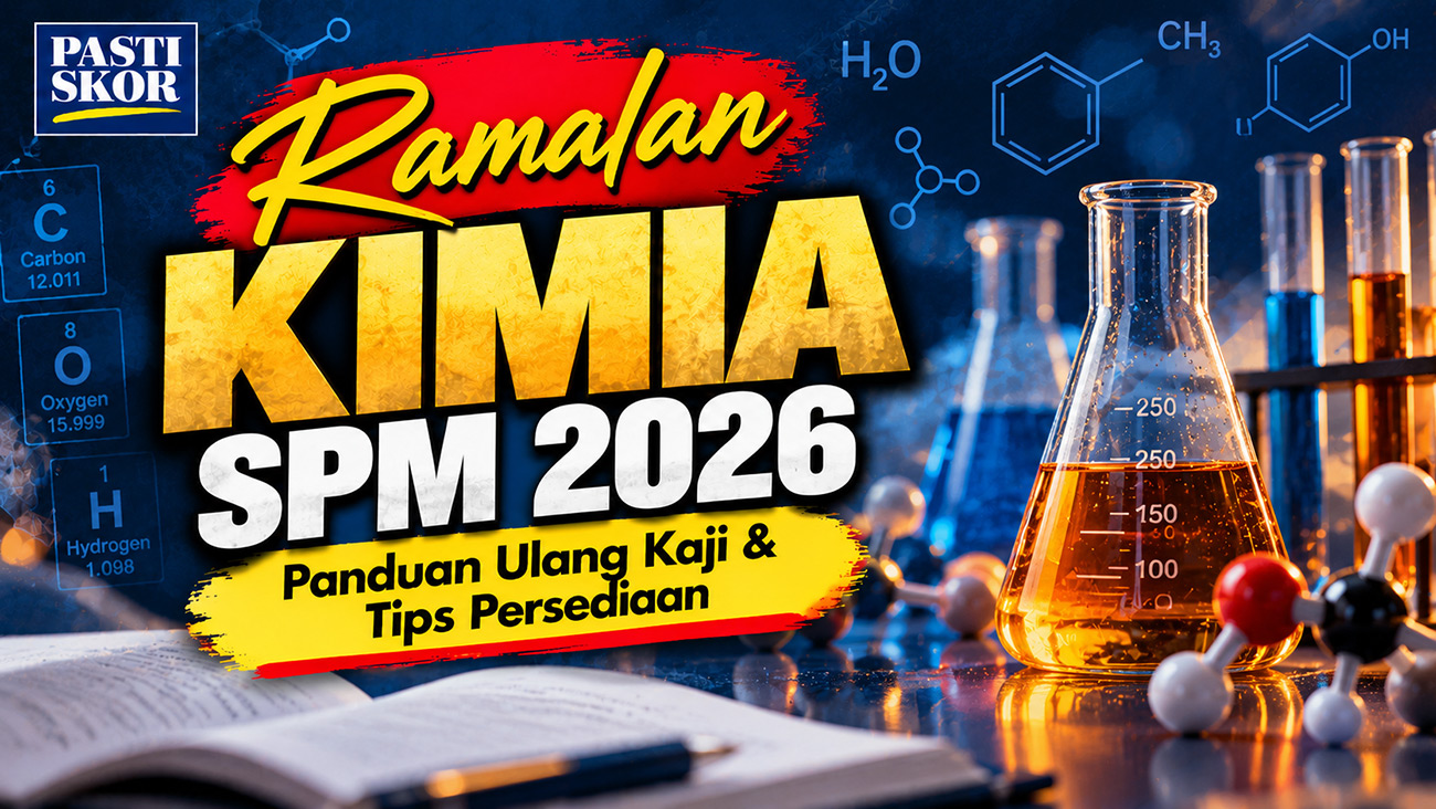 Ramalan Kimia SPM 2026 - Panduan Ulang Kaji dan Tips Persediaan