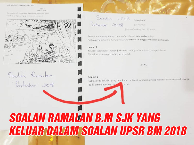 Soalan Upsr 2019 Selangor Kuora B